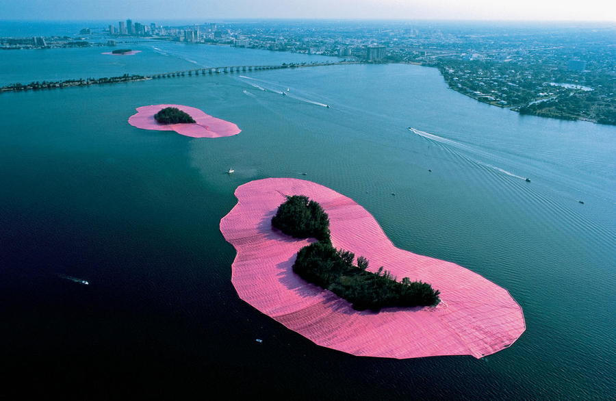 Christo and Jeanne-Claude's stunning pink 