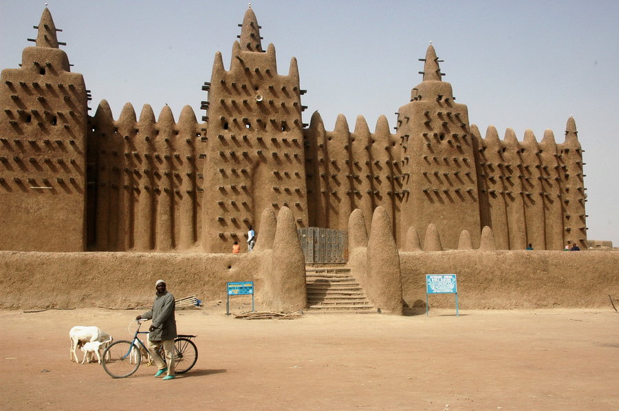 Great Mosque of Djenne in Mali.