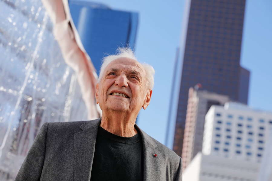 Iconic architect Frank Gehry.