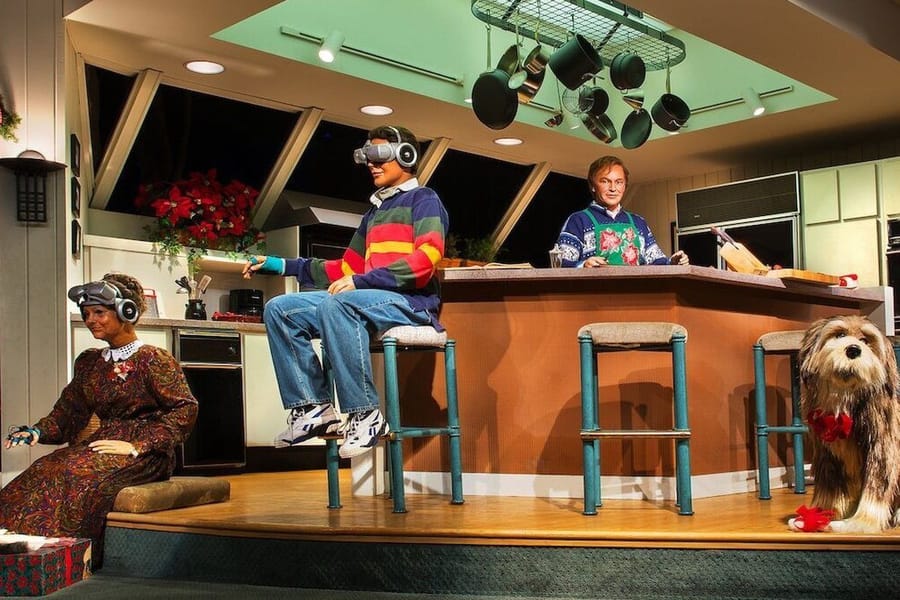 Disney World’s “Carousel of Progress” imagined futuristic kitchen spaces long before they actually existed.