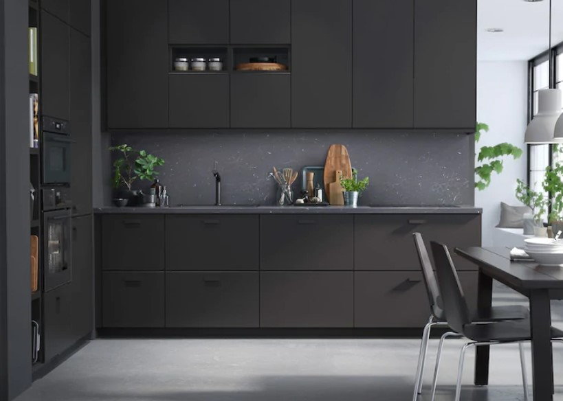 IKEA's IKEA Kunsbacka Cabinets are made entirely from recycled materials.