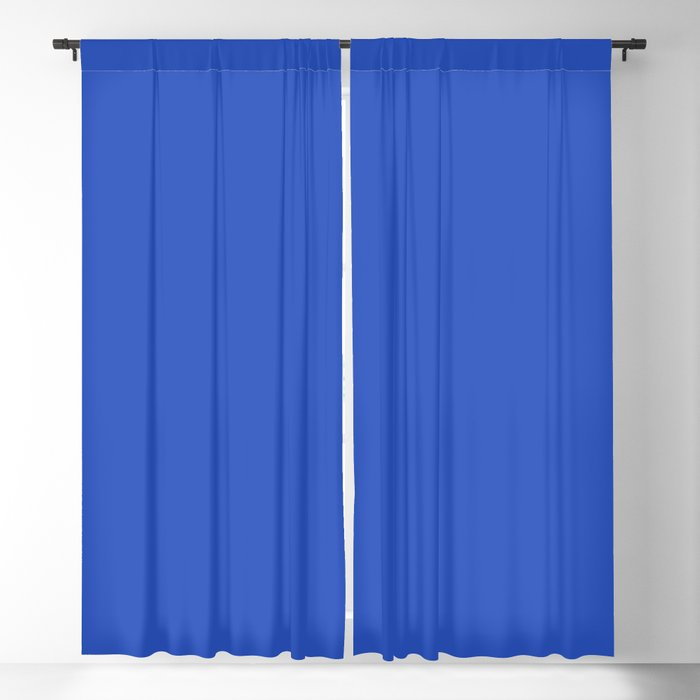 Cerulean Blue Curtains from Society6.