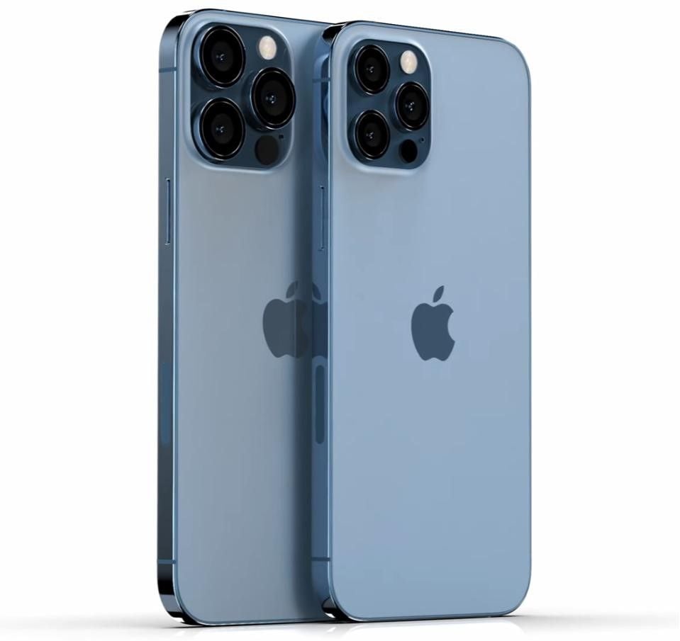 The iPhone 13 camera, compared to that of an iPhone 12.