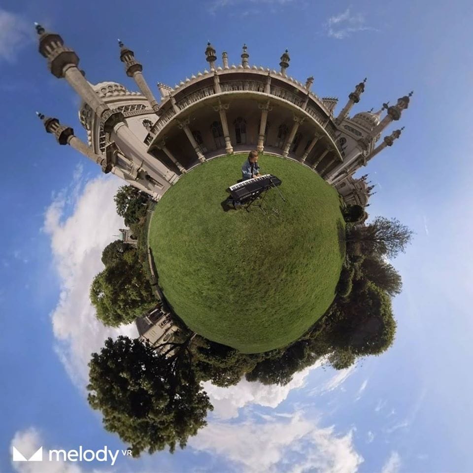MelodyVR offers 360-degree views of your favorite artists.