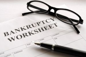 bankruptcy worksheet