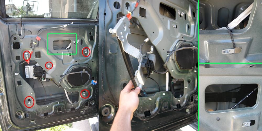 Ford F150 & F250 Power Window Not Working - Ford-Trucks 1989 ford ranger door lock wiring diagram 