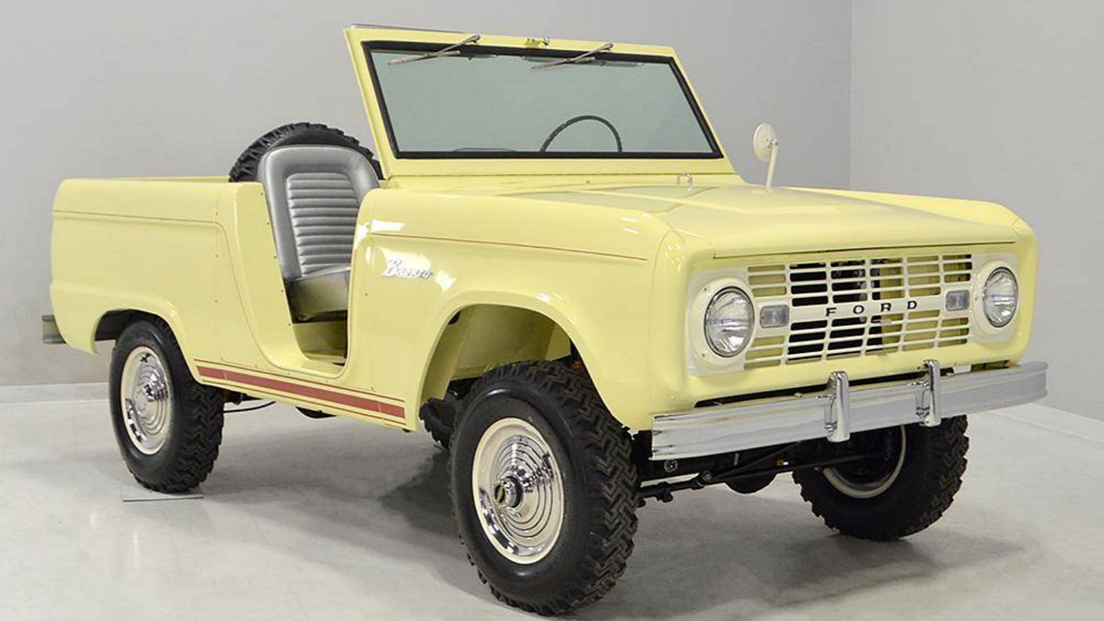 Daily Slideshow 1966 Ford Bronco U13 Is One Rare Roadster Ford Trucks