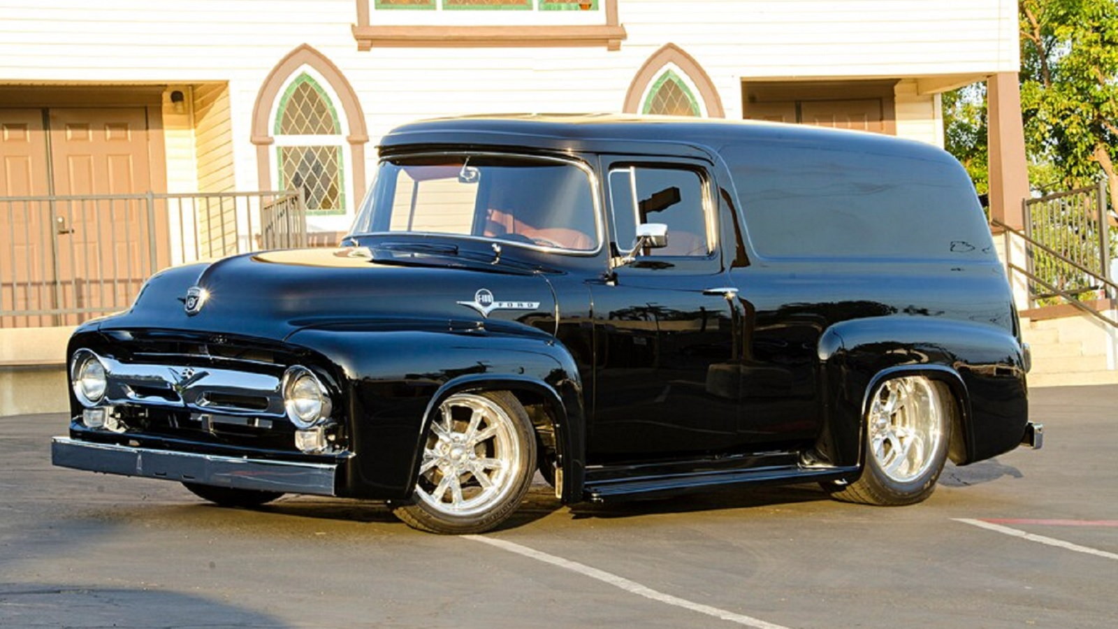 1956 Ford F-100 Panel Van is a Top 