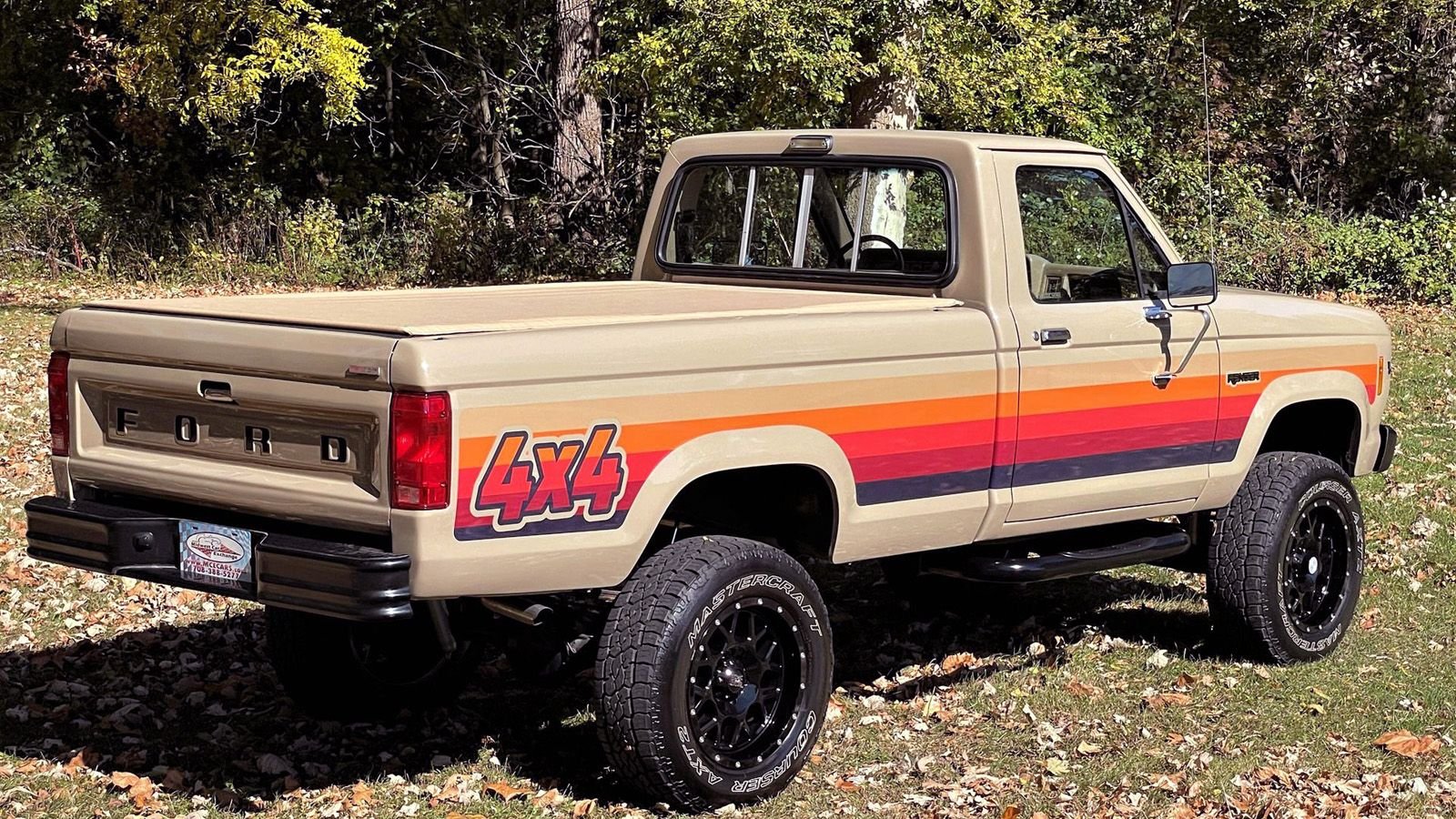 Ranger Sundown Stripes for Retired NASCAR Driver Fordtrucks
