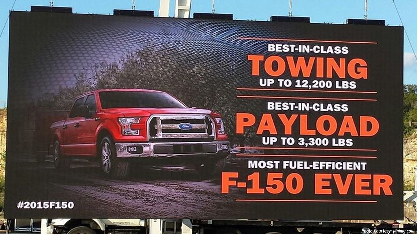 9 Eyepopping Ford Truck Billboards Fordtrucks
