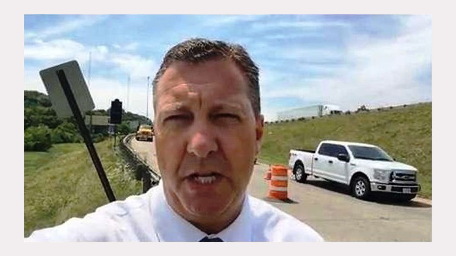 Enthusiasts Posing with their Trucks on National Selfie Day June 21