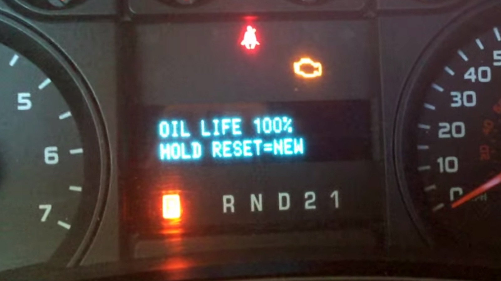 Ford F150/F250 How to Reset Your Change Oil Light