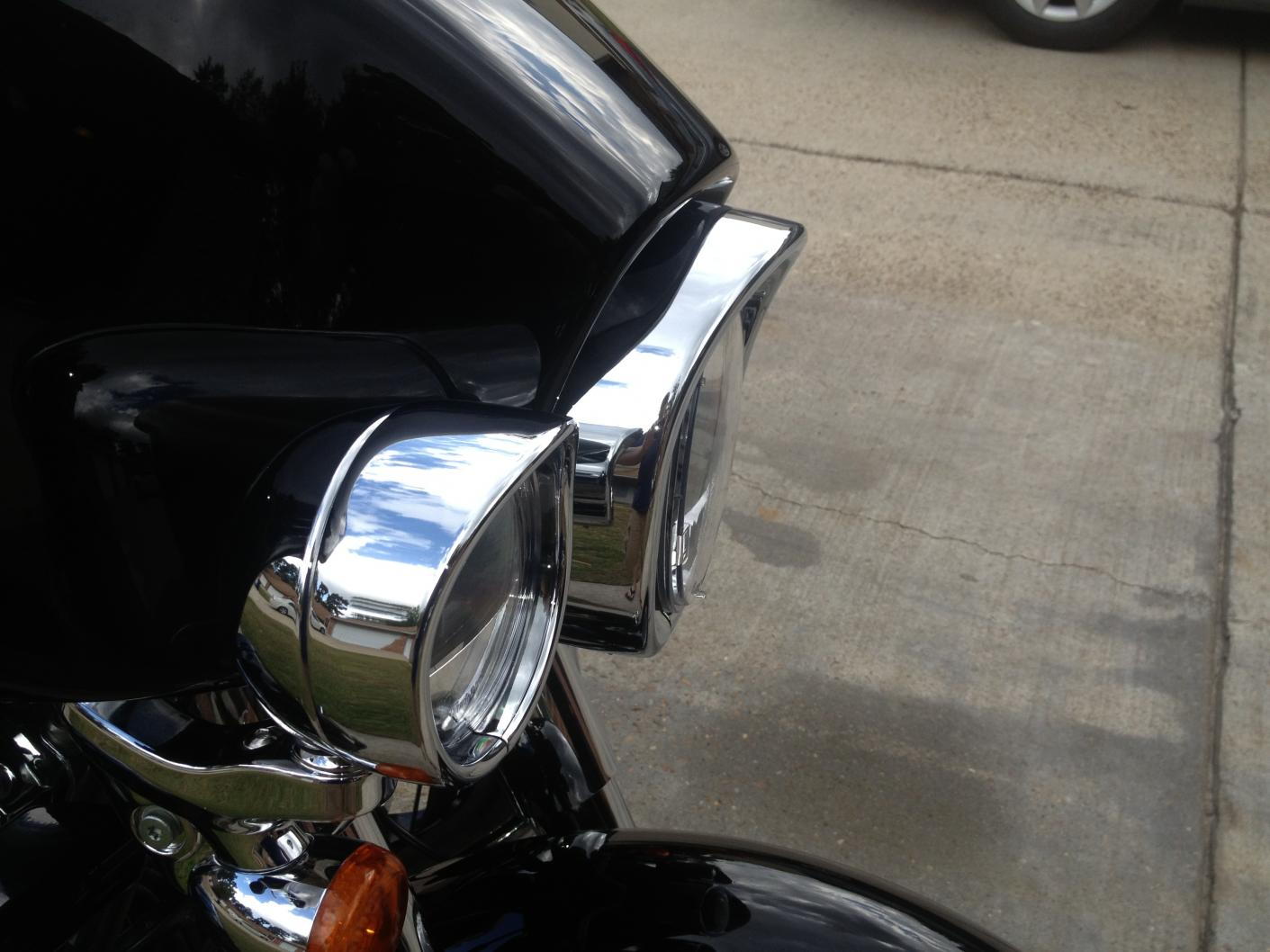Check all the trim including the windshield and headlight rings