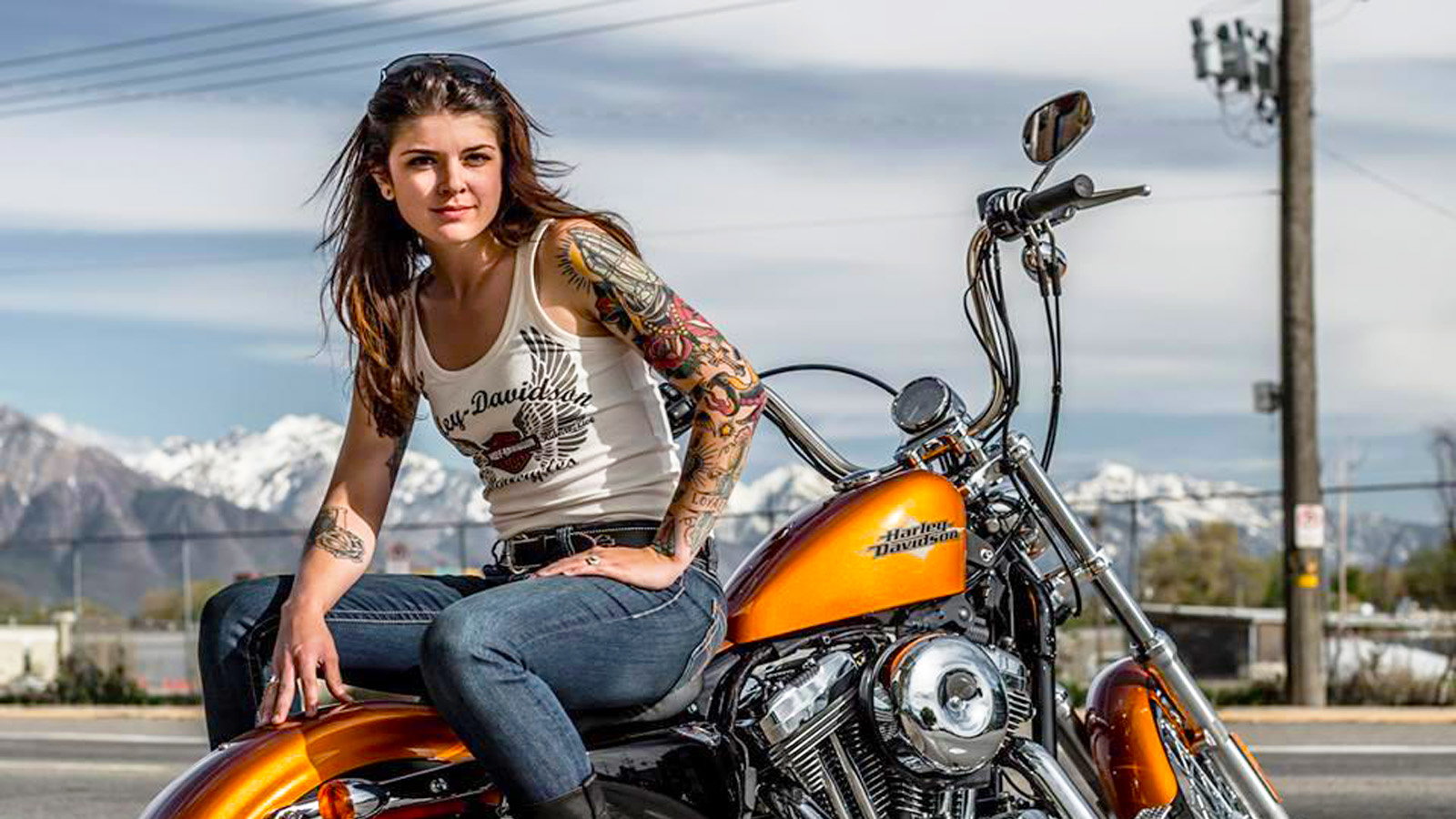 Pretty in Chrome - How Women Are Changing The Biker Image | Hdforums