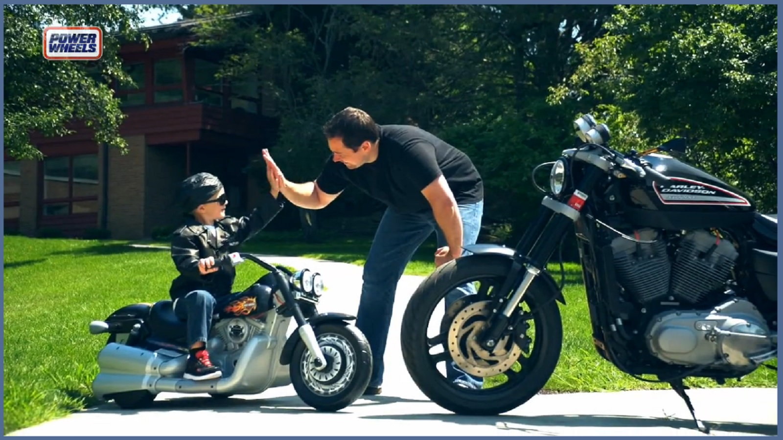 child's harley davidson motorcycle