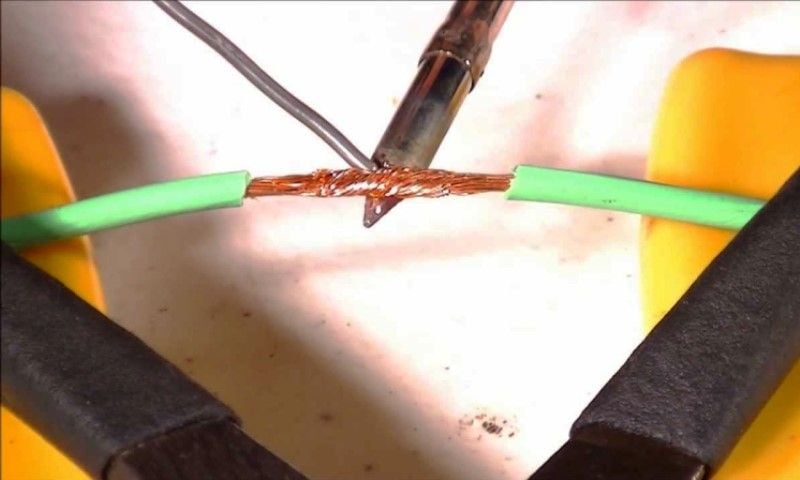 Solder Repair of Wire