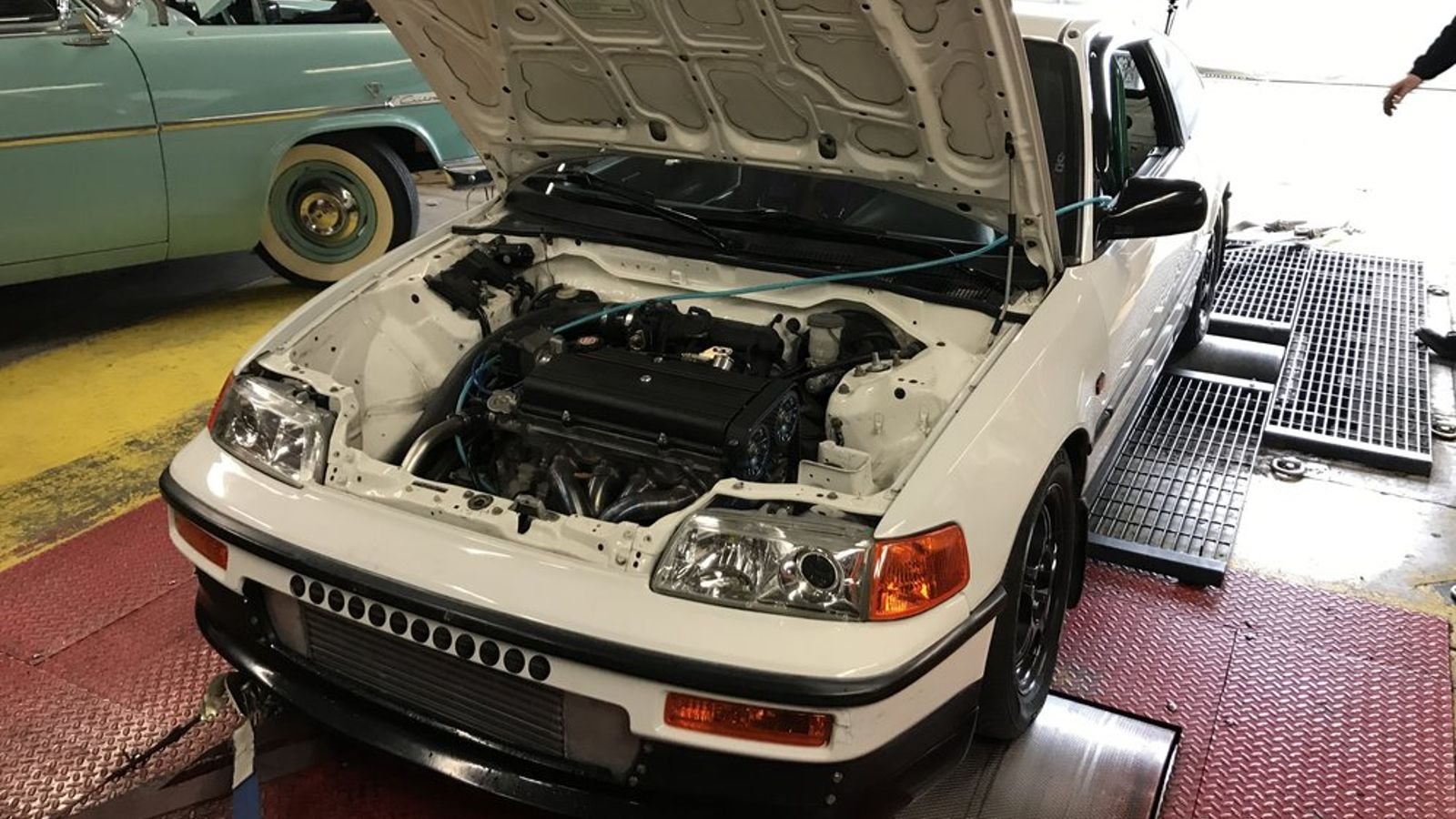 This CRX is AWD and Runs 11's Like Nobody's Business Hondatech