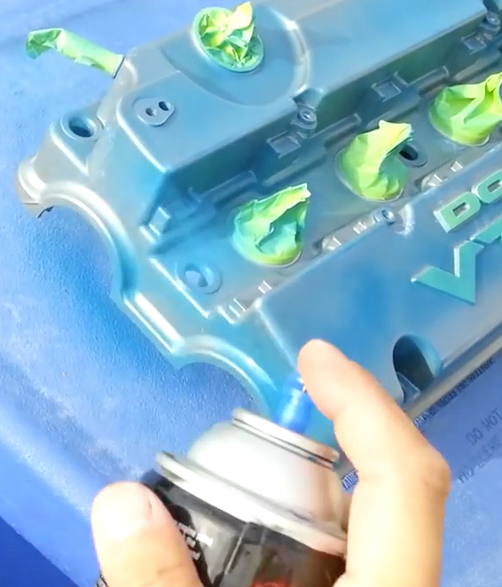 Honda How to Paint Your Engine Cover Hondatech