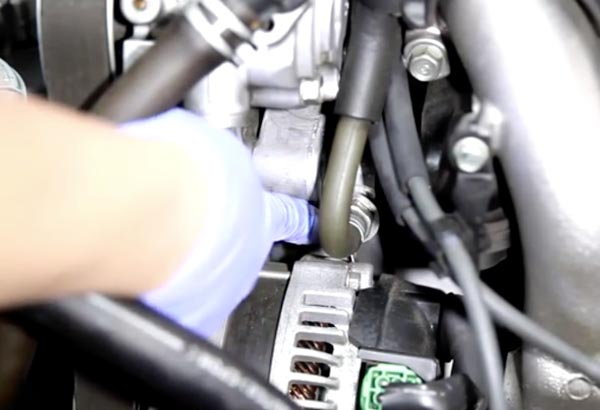 Honda Accord faulty PCV valve leak