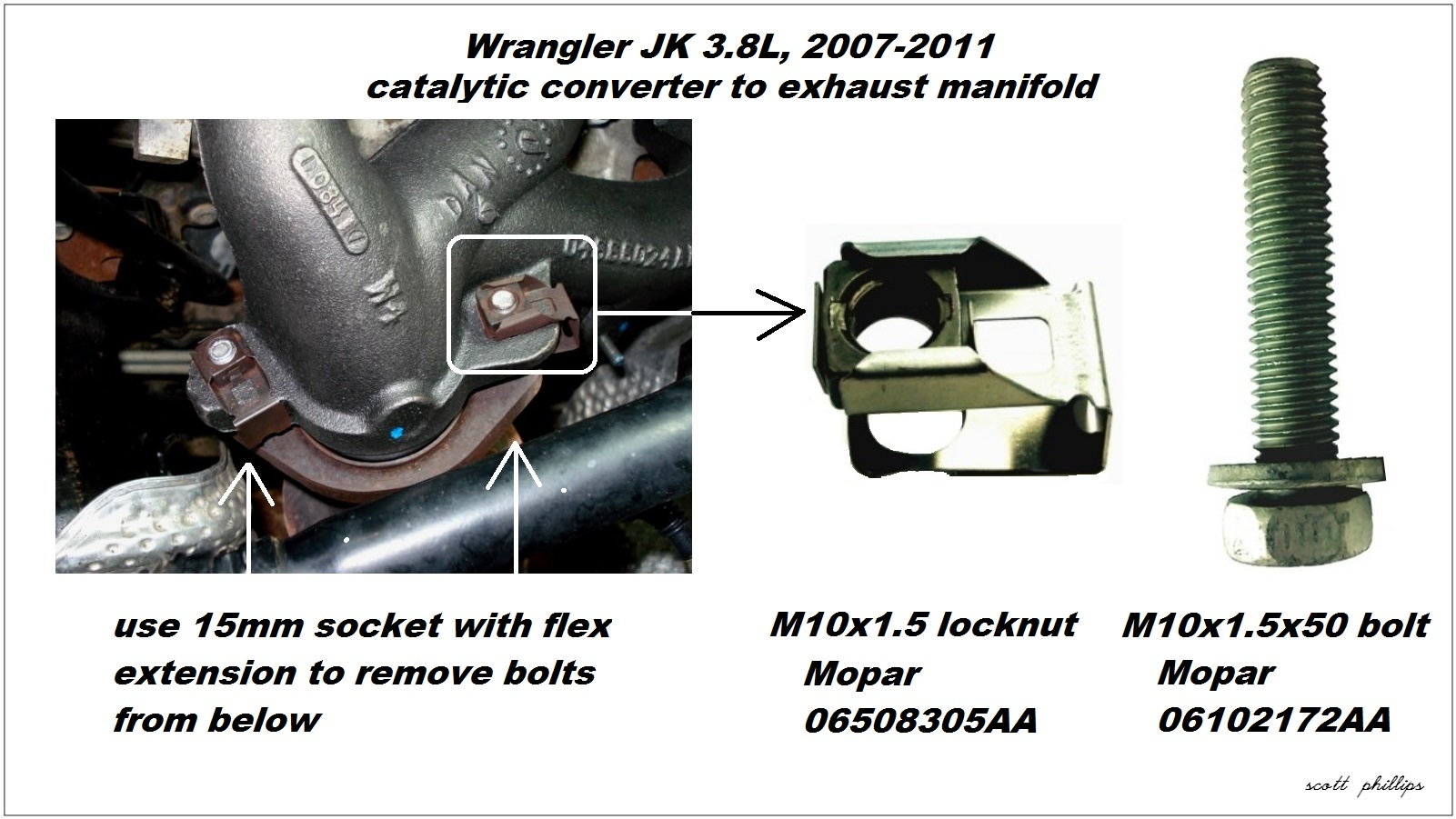 Jeep Wrangler JK: How to Replace Catalytic Converter | Jk-forum