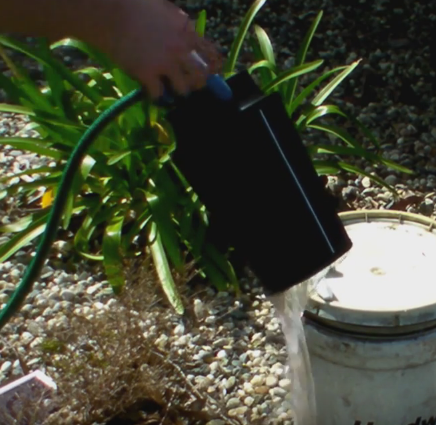 Cleaning air filter