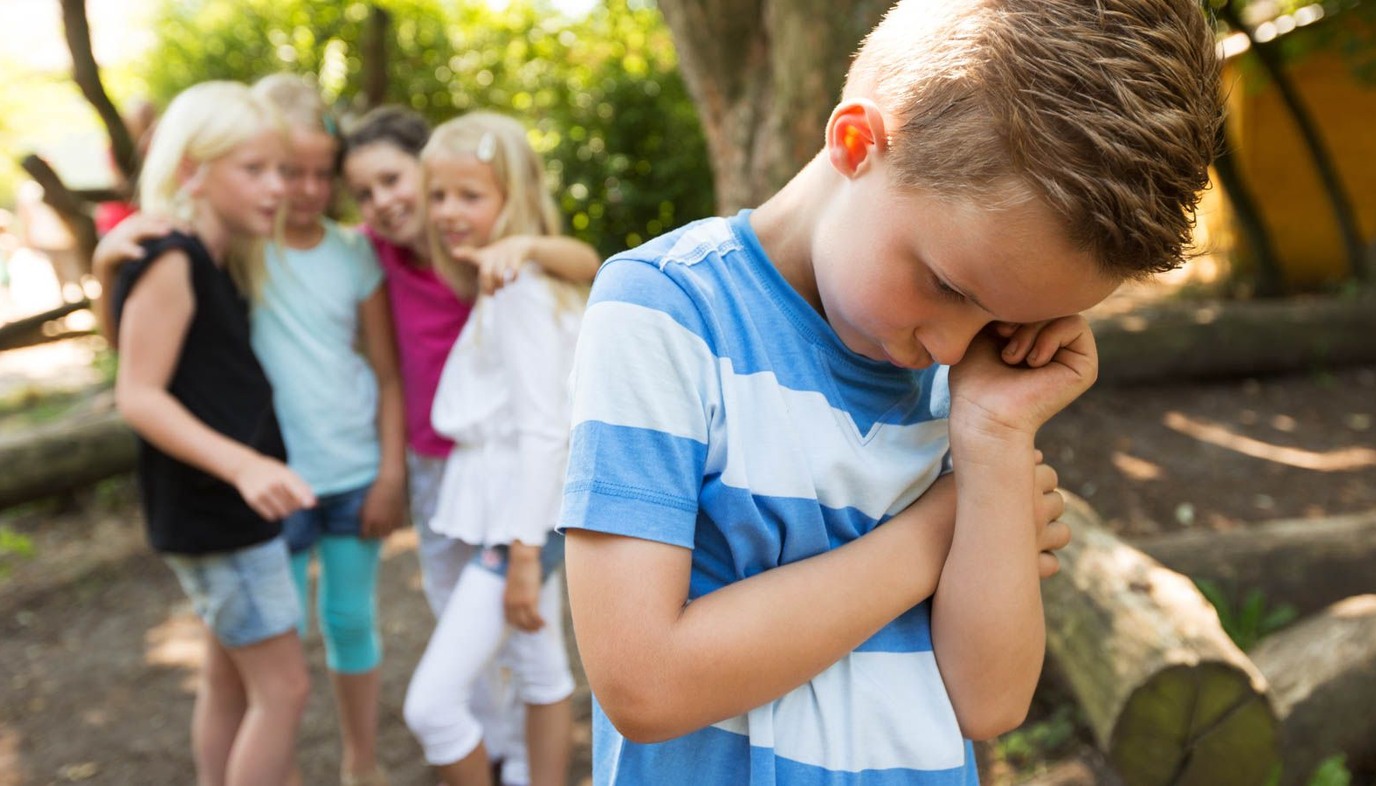 boy being bullied