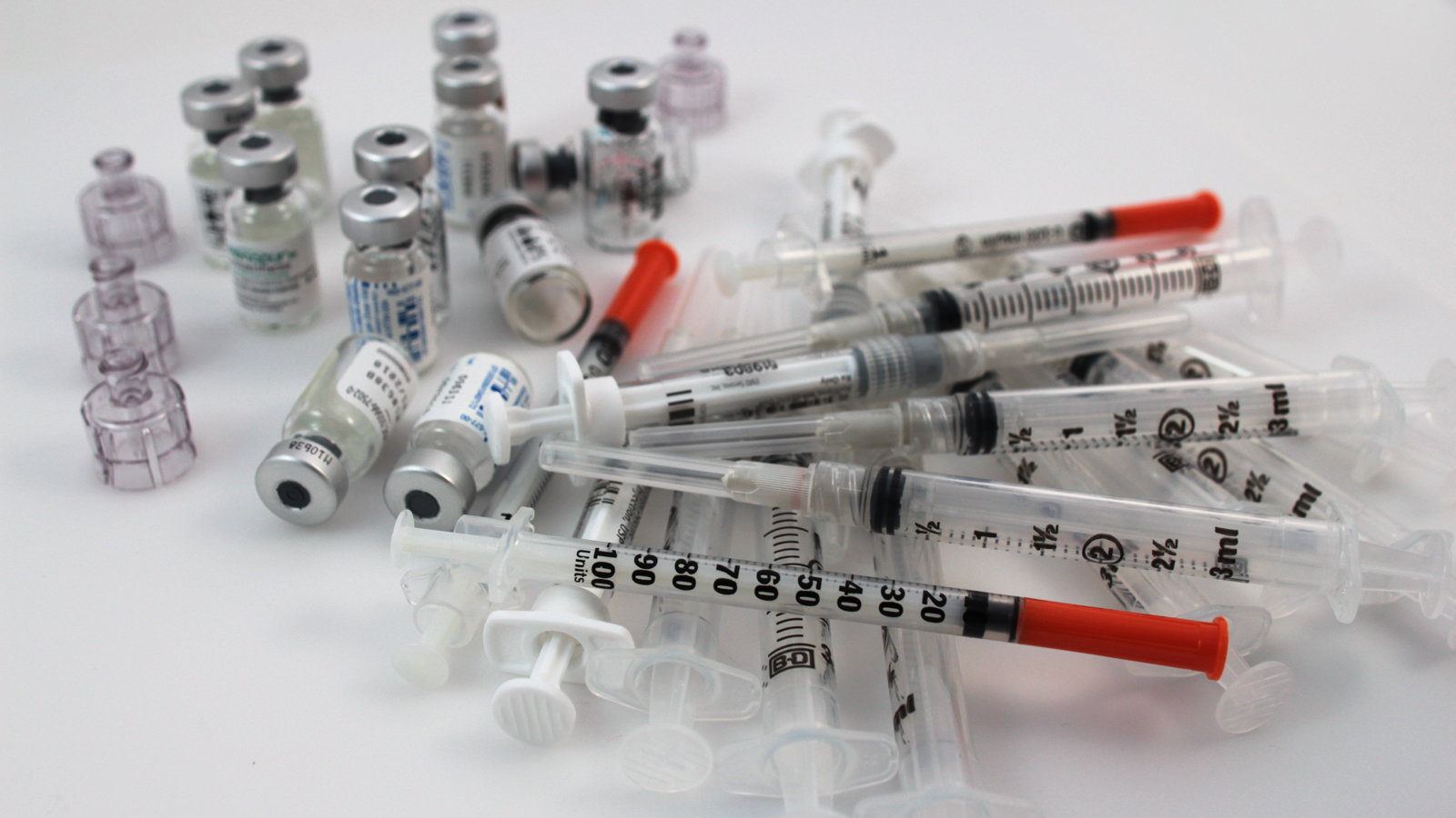 vials and syringes