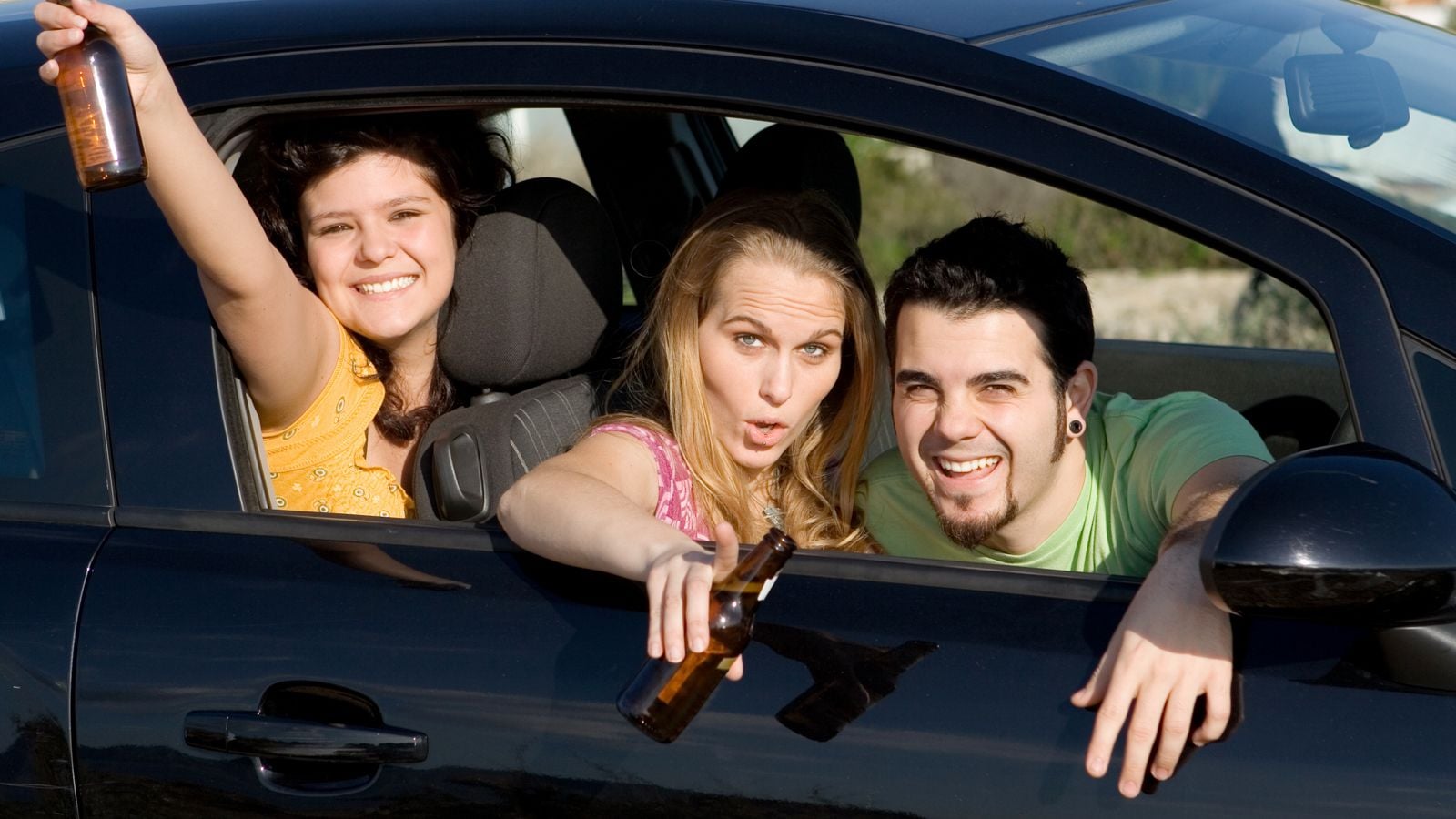 teens drinking while driving