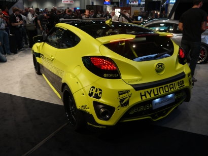 Hyundai Veloster Turbo EGR Yellowcake Concept