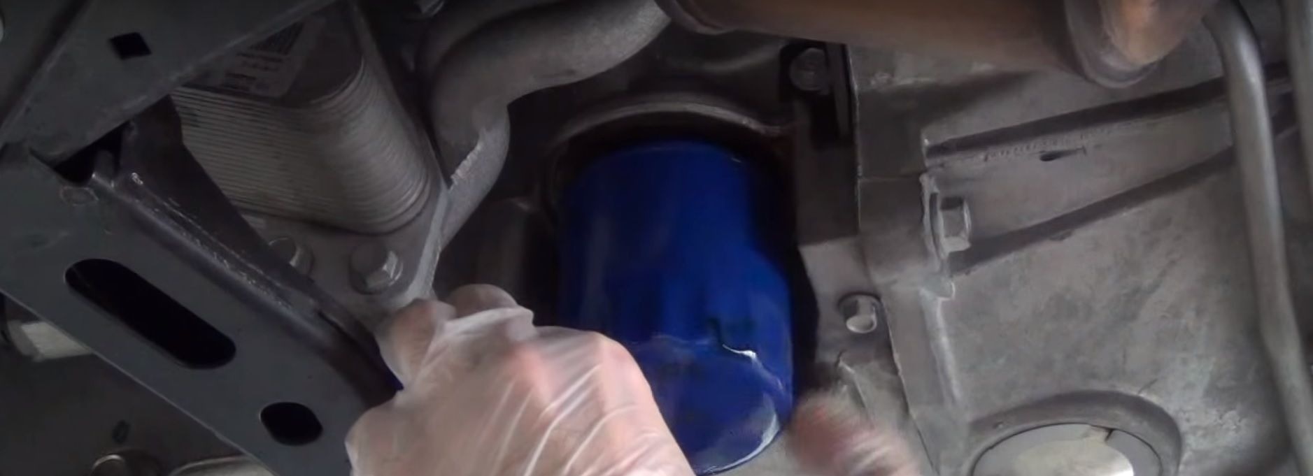 Install the new oil filter