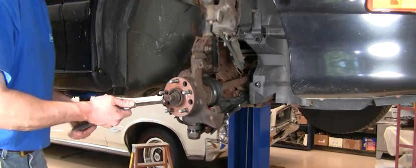 camaro firebird wheel hub bearing remove replace how to