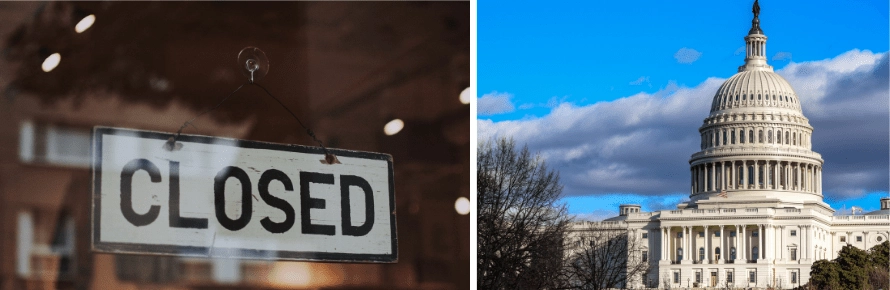 Government shutdown affects small businesses