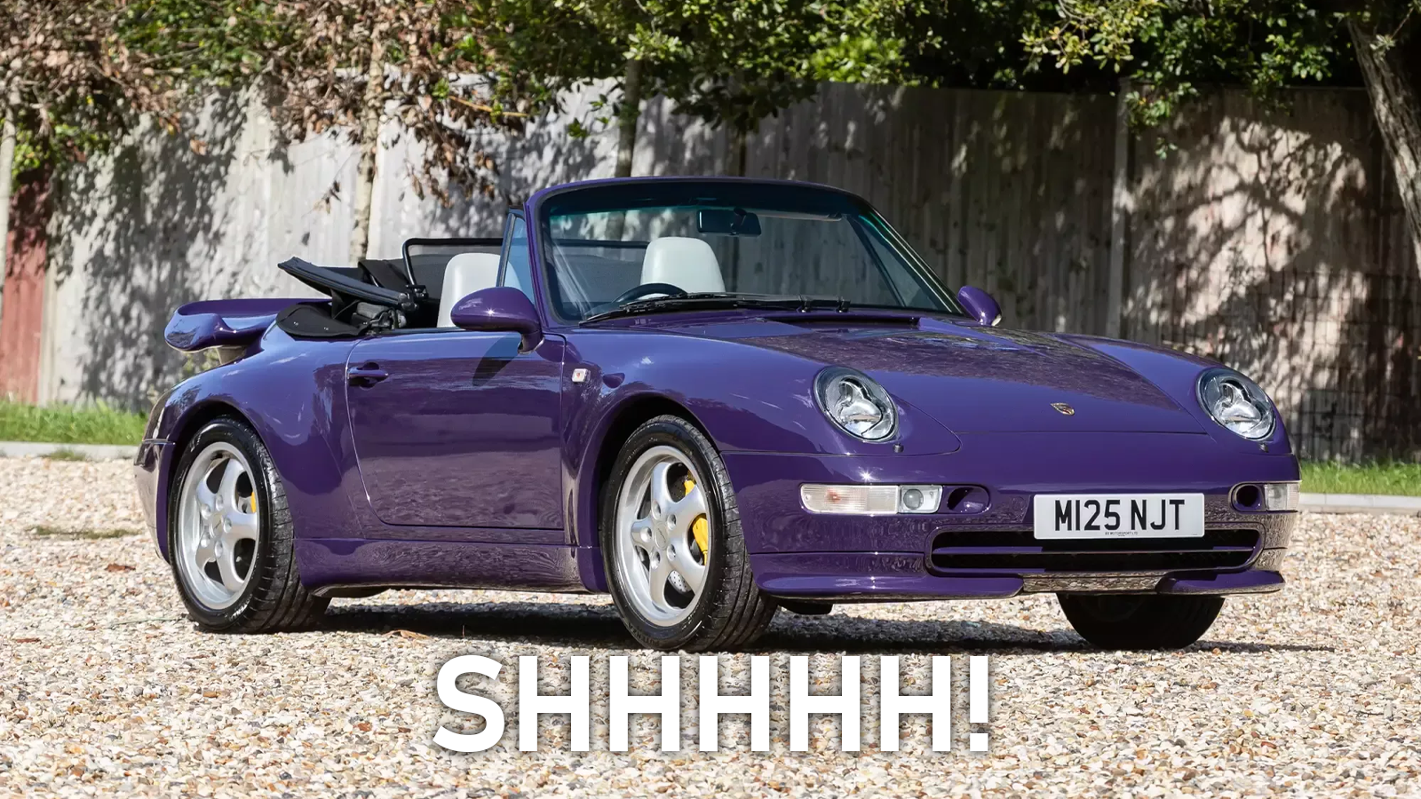 The Secret 993 Turbo Cabriolet Porsche Never Wanted You to Know About