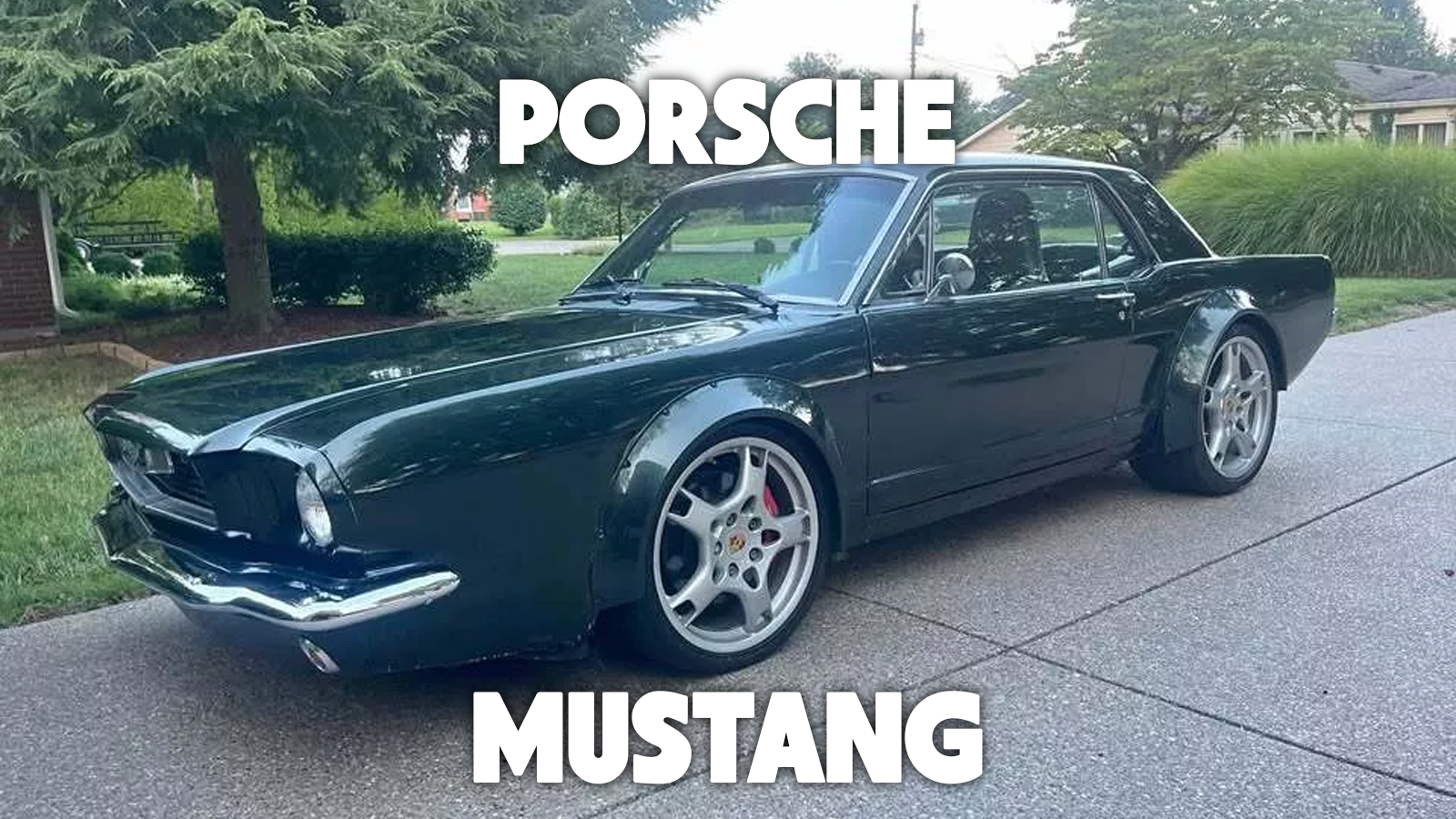 Someone Put A ’60s Mustang Body on a 997 Porsche 911