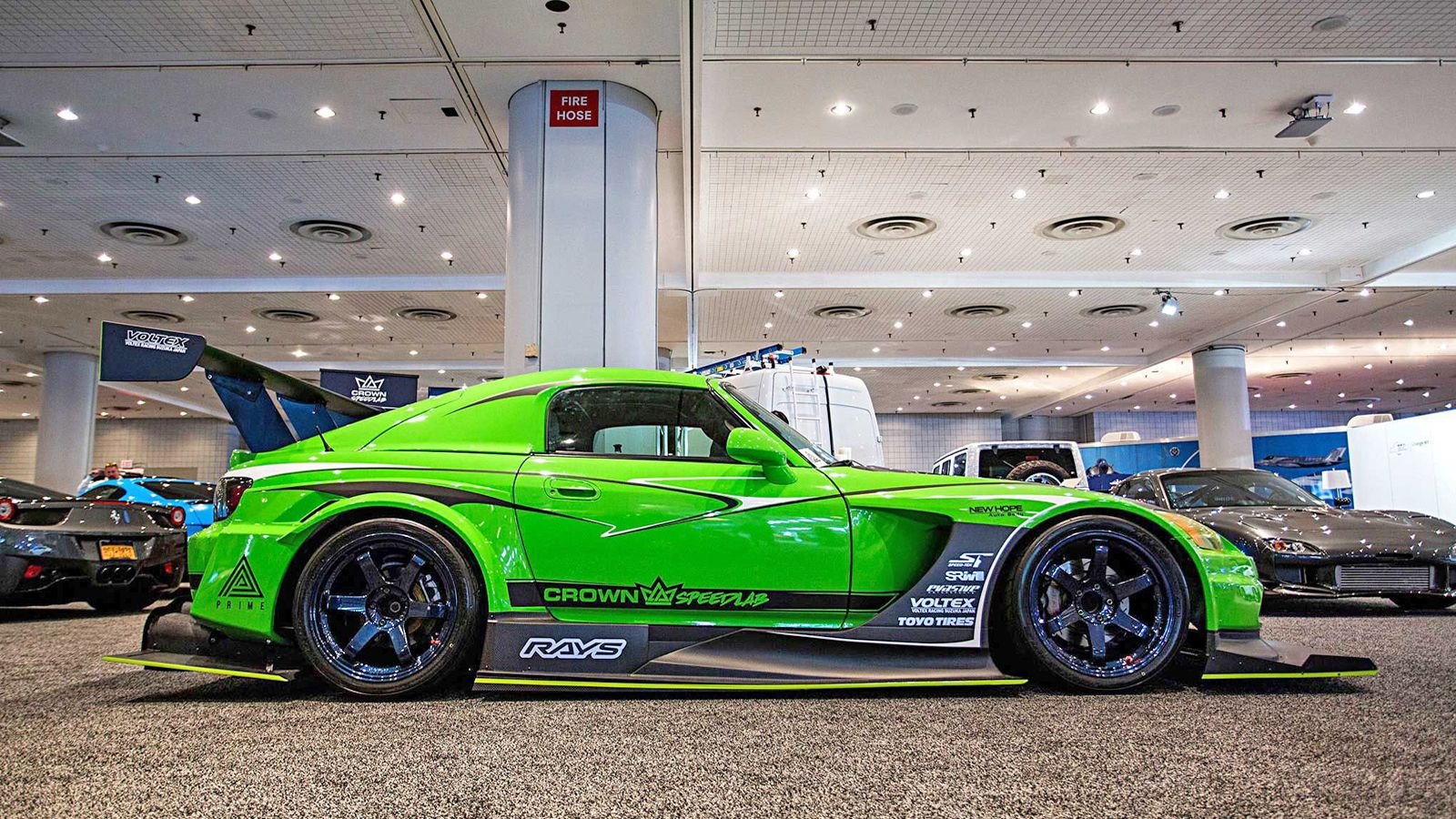 Lime-green Honda is the talk of the NY auto show