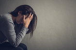 woman experiencing depression after using prescribed medication
