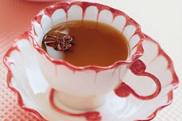 cup of spiced holiday tea