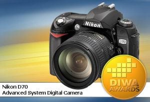 DIWA Award for Nikon D70