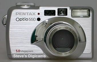 Pentax Optio 550