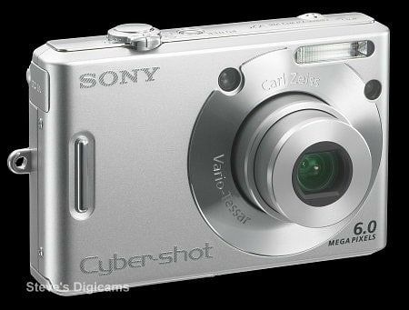 Sony Cyber-shot DSC-W30 Digital Camera 6MP, 3x Optical Zoom