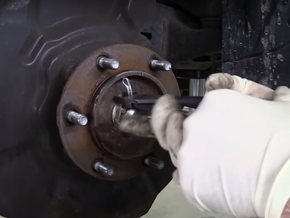 toyota 4runner wheel bearing hub DIY how to