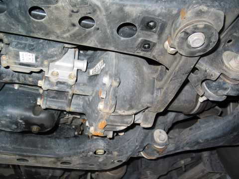 Toyota Tundra 4WD system, differential