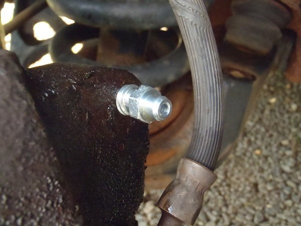 Toyota Tundra brake caliper bleed valve