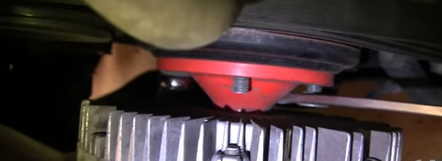 Toyota Tundra removing radiator fan