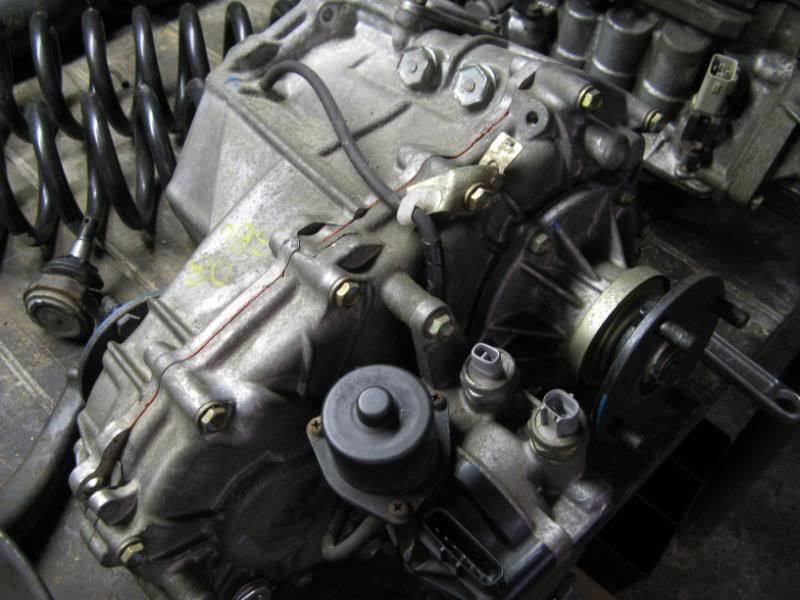 Toyota Tundra 4WD system, transfer case