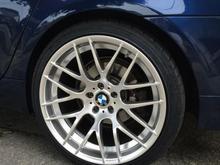 close up of rear