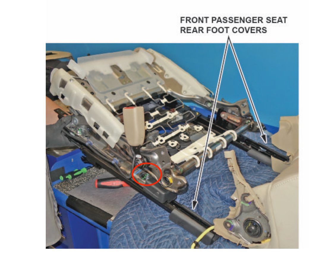 DIY FIX TSB 20004 Ticking/Clicking from Front Passenger Seat Bottom