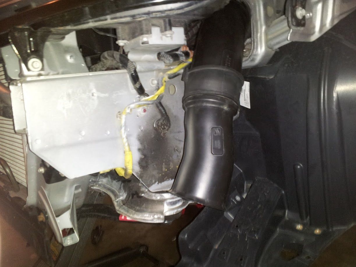 Some photos of air intake resonator chamber AcuraZine Acura