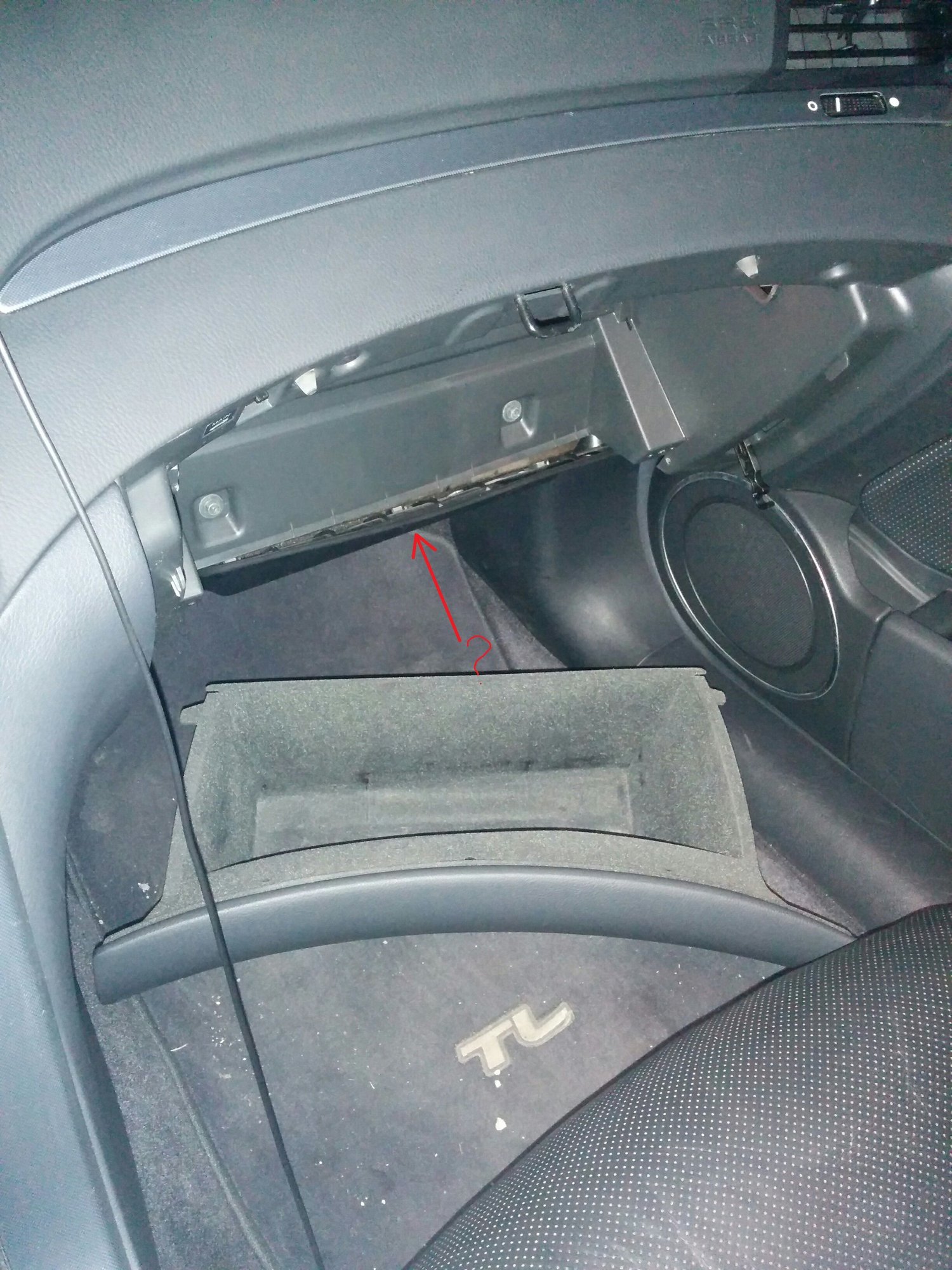 How do you remove the plastic cover (underneath the glove compartment) to get to the blower motor resistor/transistor? See picture attached. Thank you