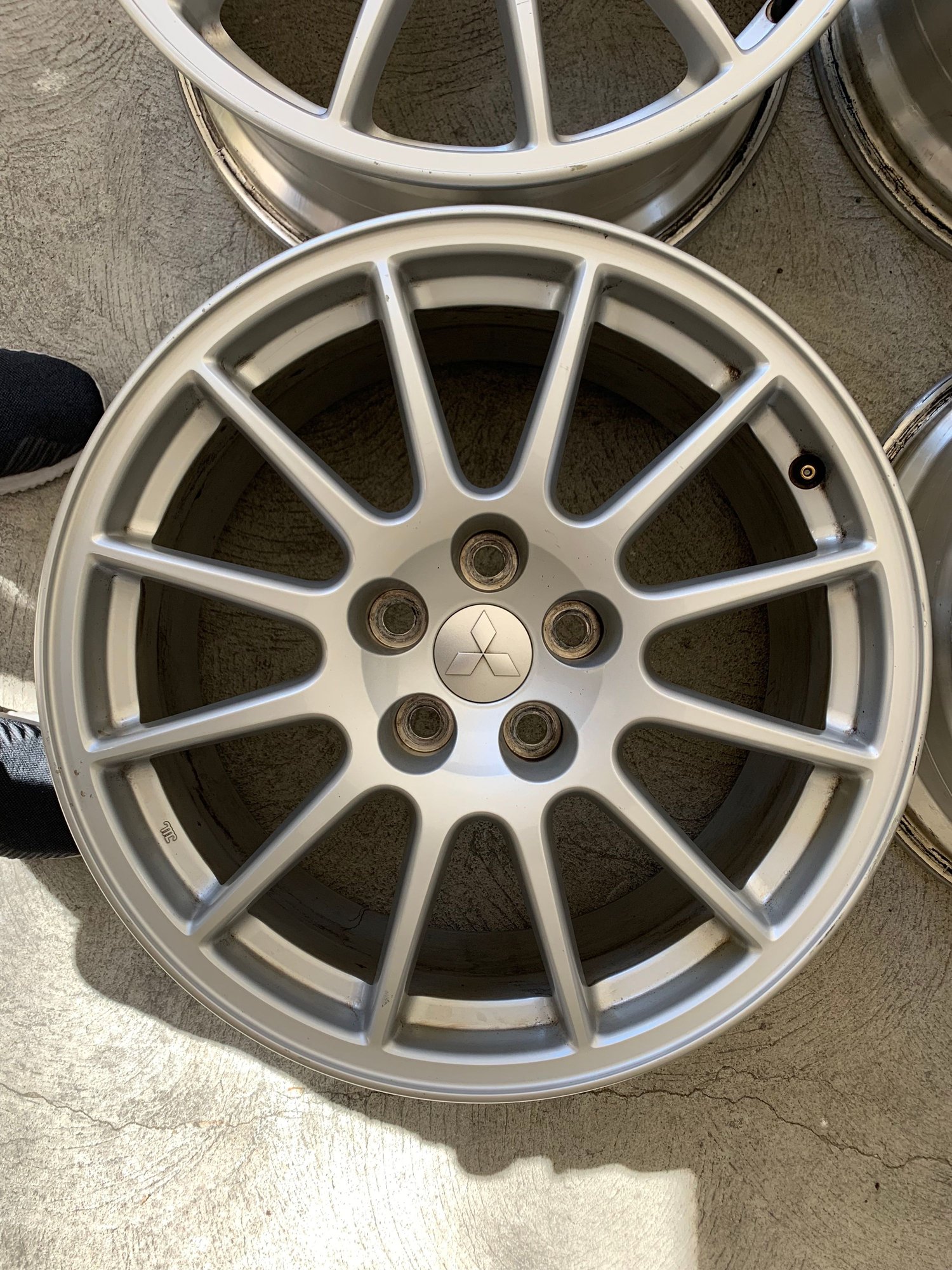 Wheels and Tires/Axles - SOLD: OEM Evo X GSR Enkei Wheels - Used - San Jose, CA 95110, United States